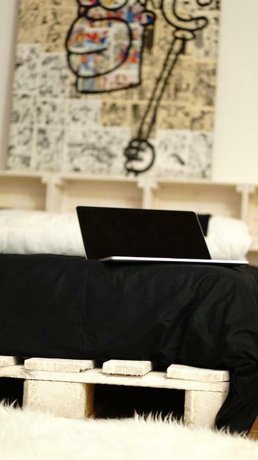Art House In The Artist Workspace In The Center Villa Napoli Exterior foto
